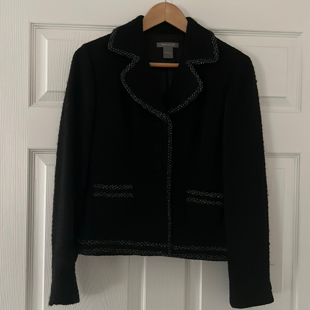 Ann Taylor classic black jacket